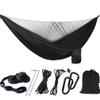 Camping Hammock with Mosquito Nets Outdoor Tourist Hanging Hammocks Portable Parachute Nylon Hiking Hammock for Backpacking Hiking Travel view 1