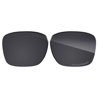 Eye Opening Stuff Polarized Replacement Lenses Compatible with Oakley TwoFace XL OO9350 Sunglasses - Dark Black