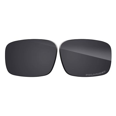 Eye Opening Stuff Polarized Replacement Lenses Compatible with Oakley Sliver XL OO9341 Sunglasses - Dark Black