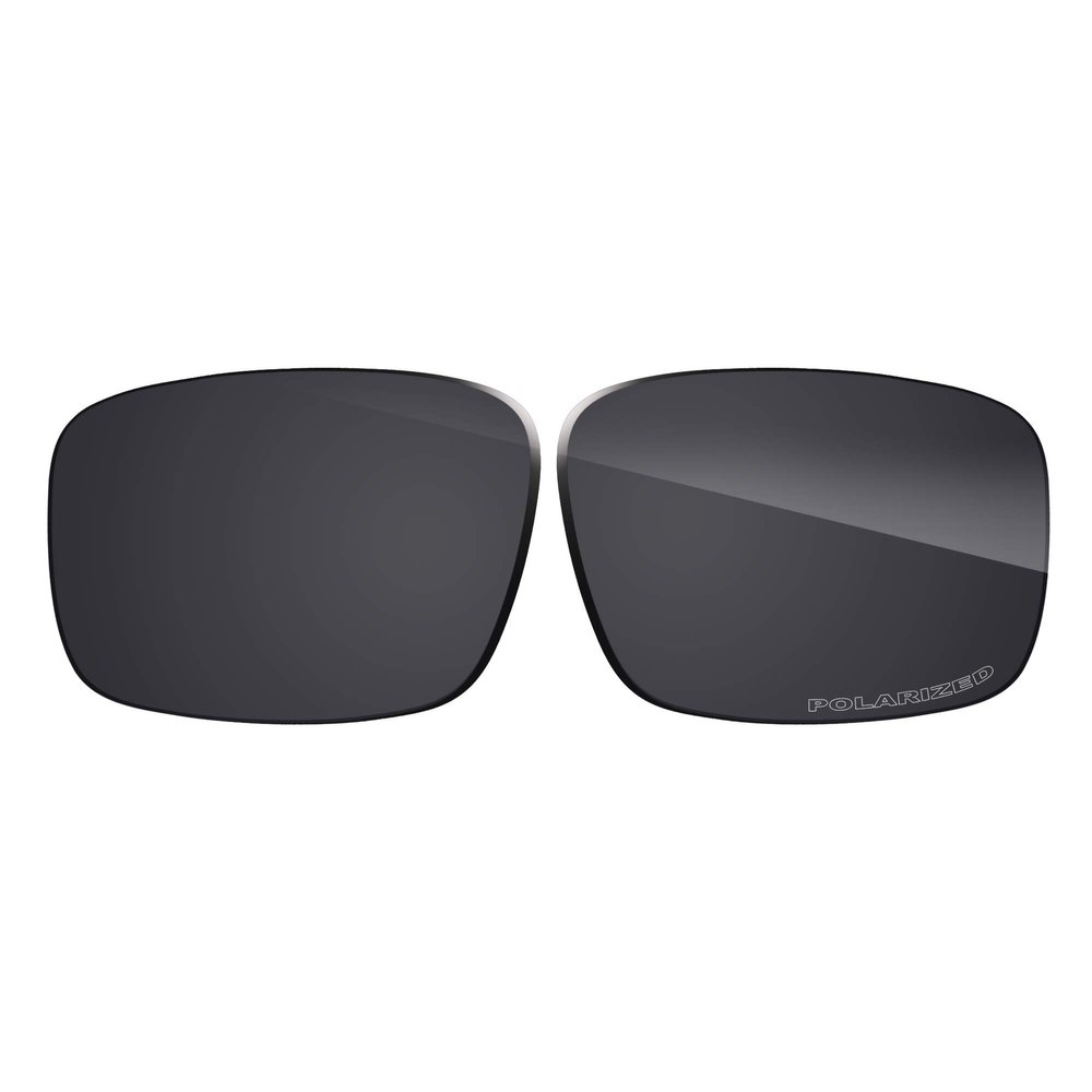 Eye Opening Stuff Polarized Replacement Lenses Compatible with Oakley Sliver XL OO9341 Sunglasses - Dark Black