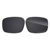 Eye Opening Stuff Polarized Replacement Lenses Compatible with Oakley Sliver XL OO9341 Sunglasses - Dark Black view 1