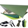 Camping Hammock Mosquito Net Rain Fly Tent Canopy Portable Outdoor Single & Double Hammock Tree Straps for Yard Hiking Camping Survival Travel view 1