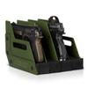 Savior Equipment Gun Pistol Revolver Firearm Handgun Rack Stand, Fit 4 of Most Long-Barreled Pistols, Cushioned Foam to Protect, Gun Safe Cabinet Storage Organizer Accessories view 1