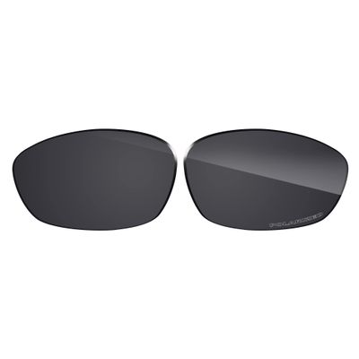 Eye Opening Stuff Polarized Replacement Lenses Compatible with Oakley Juliet Sunglasses - Dark Black