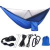 Camping Hammock with Mosquito Nets Outdoor Tourist Hanging Hammocks Portable Parachute Nylon Hiking Hammock for Backpacking Hiking Travel view 1