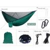 Camping Hammock with Mosquito Nets Outdoor Tourist Hanging Hammocks Portable Parachute Nylon Hiking Hammock for Backpacking Hiking Travel view 3