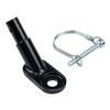 Bike Trailer Hitch Connector Coupler Bicycle Adapter for Children's Trailers,Cargo and Pet Bicycle Trailers,Black Adapter Accessories by Cenipar view 1