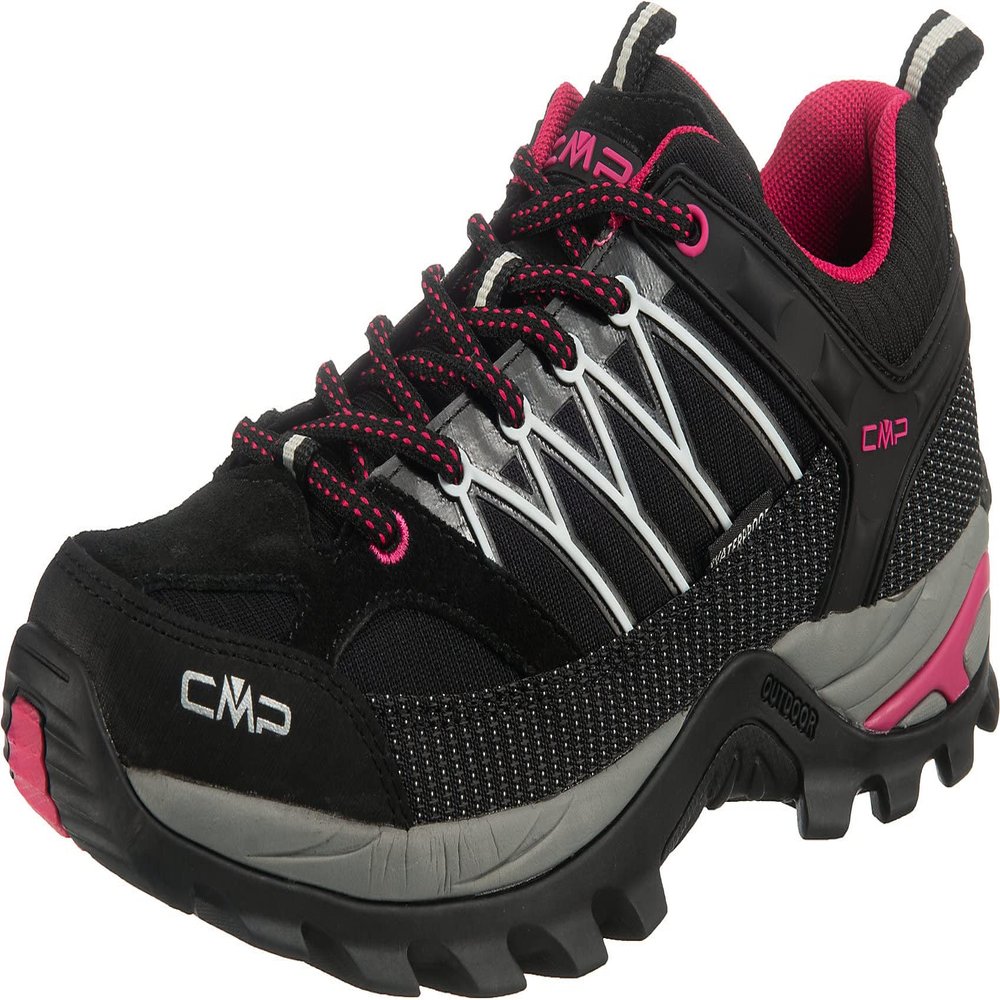 CMP Women's Low-Top Trekking Shoes, Nero Glacier, 8