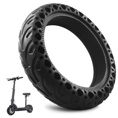 AtfArt Scooter Replacement Tires Colored Solid Honeycomb Tyres for Xiaomi M365/Pro 8.5 Inch Solid Tire Electric Scooter Front/Rear Wheel Non-Slip Anti Puncture Tire Accessories (D-Black, 1 Pack)