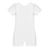 Nikiikoo Kids Unisex Short Sleeves Ballet Dance Unitard Leotard Gymnastics Outfits Athletic Biketards White 12 view 4
