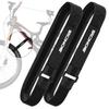 Boncas Adjustable Bike Rack Strap 29.5" Bicycle Wheel Stabilizer Straps with Innovative Gel Grip Keep The Bicycle Wheel from Spinning - Black 2 Pack view 1
