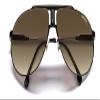 Carrera PANAMERIKA65 Aviator Sunglasses, Black Gold, 65mm, 11mm view 4