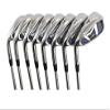 AGXGOLF Men's Left Hand Stiff Flex, Regular Length Same Length Tour Irons Set wTrue Temper Command Steel Shafts; AGXGOLF One Swing 4-9 Irons + Pitching Wedge + Bonus Sand Wedge, USA Built view 1