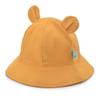 Jueshanzj Baby Bucket Hats Cotton Sun Hat Adjustable Chin Strap with Bear Ears Yellow (52-53cm) Child Type view 4