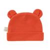 Jueshanzj 2 Pack Newborn Hospital Hat Cute Bear Ears Cotton Hat Dark Grey+Blue 0-6 Months view 4