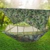 Camping Hammock Mosquito Net Rain Fly Tent Canopy Portable Outdoor Single & Double Hammock Tree Straps for Yard Hiking Camping Survival Travel view 2