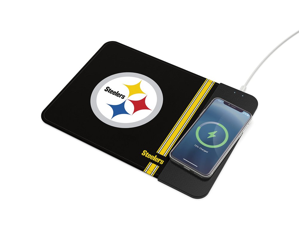 SOAR NFL Wireless Charging Mouse Pad, Pittsburgh Steelers