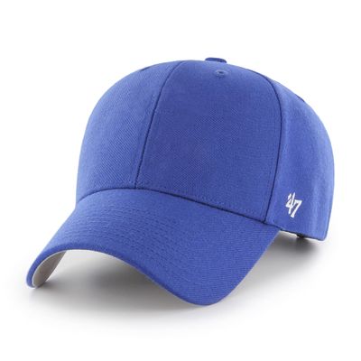 '47 Blank Classic MVP Cap, Adjustable Plain Structured Hat for Men and Women Royal Blue