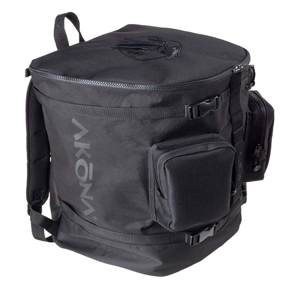 AKONA Globetrotter All-in-One Carry-On Backpack - Black