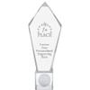 11" Personalized 1St Place Ace Golf Crystal Trophy, Real Crystal 1St Place Award, Engraving Included, Prime view 1