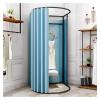 XXIOJUN Fitting Tent Room in The Mall, Simple Dressing Room with Track Privacy Partition Tent Screen Shading Cloth Stable and Durable, for Women's Clothing Store 10 Colors view 1