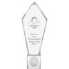 11" Personalized Golf Hole in One Ace Golf Crystal Trophy, Real Crystal Golf Hole in One Award, Engraving Included, Prime view 1