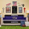 Pegasus Home Fashions Purple Baltimore Ravens Sofa Protector view 1