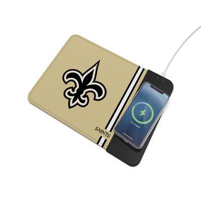 SOAR NFL Wireless Charging Mouse Pad, New Orleans Saints