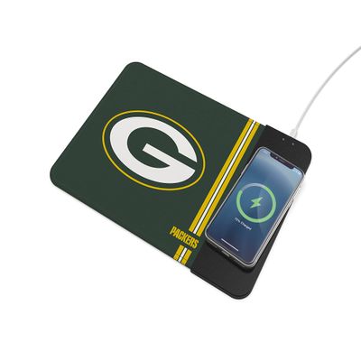 SOAR NFL Wireless Charging Mouse Pad, Green Bay Packers