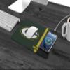 SOAR NFL Wireless Charging Mouse Pad, Green Bay Packers view 2