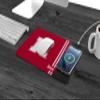 SOAR NCAA Wireless Charging Mouse Pad, Nebraska Cornhuskers view 2
