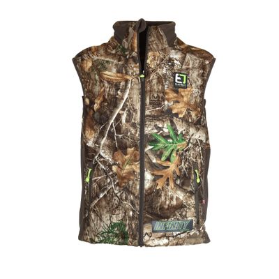EO Element Outdoors - Mens Infinity Series Heavy Waterproof Vest, Realtree Edge, Large