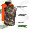 EO Element Outdoors - Mens Infinity Series Heavy Waterproof Vest, Realtree Edge, Large view 4