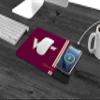 SOAR NCAA Wireless Charging Mouse Pad, Virginia Tech Hokies view 2