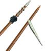Spearfishing World 5/16 Pneumatic Speargun Shafts with Rock Point and Barb for Spearfishing, Freediving, and Scuba Diving (39" for 90cm Speargun, for Cressi SL) view 1