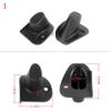 QUQUTWO 1Pair Replacement Plastic Stud Luggage Feet Pads for Luggage Bags Suitcase Stand Feet Black view 4