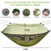 1-2 Person Portable Outdoor Camping Hammock with Mosquito Net High Strength Parachute Fabric Hanging Bed Hunting Sleeping Swing view 4