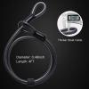 UBULLOX Bike U Lock Heavy Duty Bike Lock Bicycle U Lock, 16mm Shackle and 4ft/6ft Length Security Cable with Sturdy Mounting Bracket for Bicycle, Motorcycle and More, 2Pack view 4