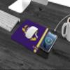 SOAR NCAA Wireless Charging Mouse Pad, LSU Tigers view 2