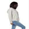 Chicka-d Women's Standard Work from Home Hoodie, Heather Grey, X-Large view 2