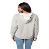 Chicka-d Women's Standard Work from Home Hoodie, Heather Grey, X-Large view 3