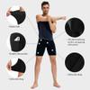 Yuerlian Mens Compression Shorts Cool Dry Sports Underwear Workout Shorts Running Tights with Pockets 1 Pack view 3