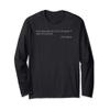 Ancient Greek Philosophy - Plutarch Quote On Life Long Sleeve T-Shirt view 1