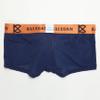 IYUNYI Men's Penis Pouch Front Removable Underpants Padded Boxer (Dark blue, x_l) view 4