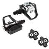 BV Cleats and Exercise Bike Pedal Compatible with Both Look Delta & Shimano SPD view 1