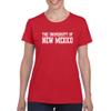 UGP Campus Apparel LS01 - New Mexico Lobos Basic Block Womens T-Shirt - 2X-Large - Red view 4