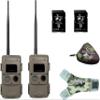 Cuddeback Cuddelink 2 Long Range IR L Series Cameras 2 16GB SD Cards and 1 Hat New view 1