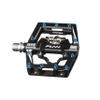 Funn Mamba S MTB Clipless Pedals, Single Sided Clip Mountain Bike Pedals, Compatible with SPD Cleats, 9/16-Inch CrMo Axle Bicycle Pedals for MTB/BMX/Gravel Cycling (Black) view 1