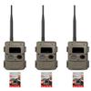 Cuddeback Cuddelink 3 Long Range IR Cameras L Series 3 16GB SD Cards New view 1
