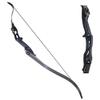 Toparchery Archery 56" Takedown Hunting Recurve Bow Metal Riser Right Hand Black Longbow (18) view 1